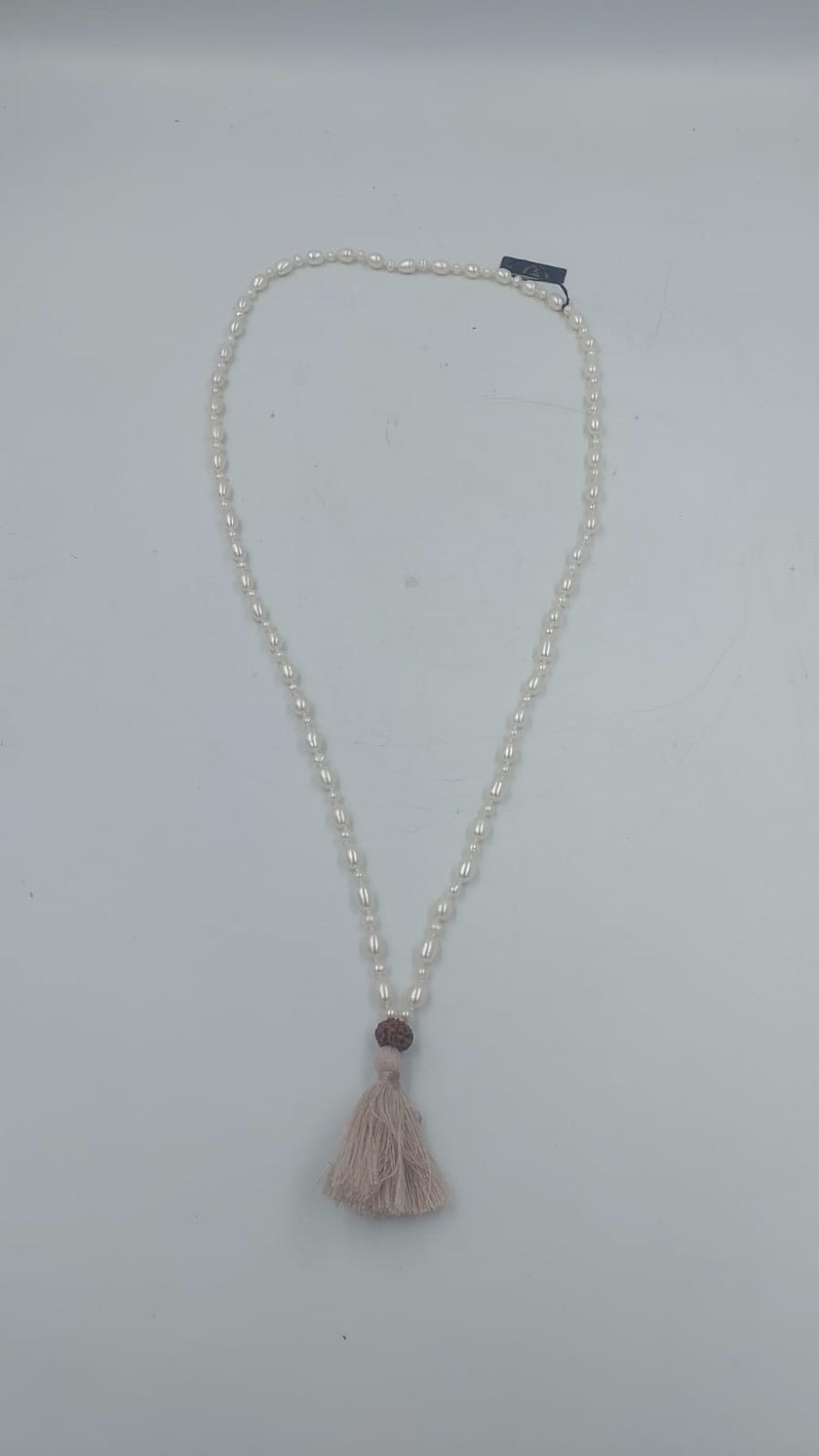 Pearl Mala with Tassel