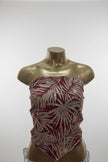 Floral Top Red Nude