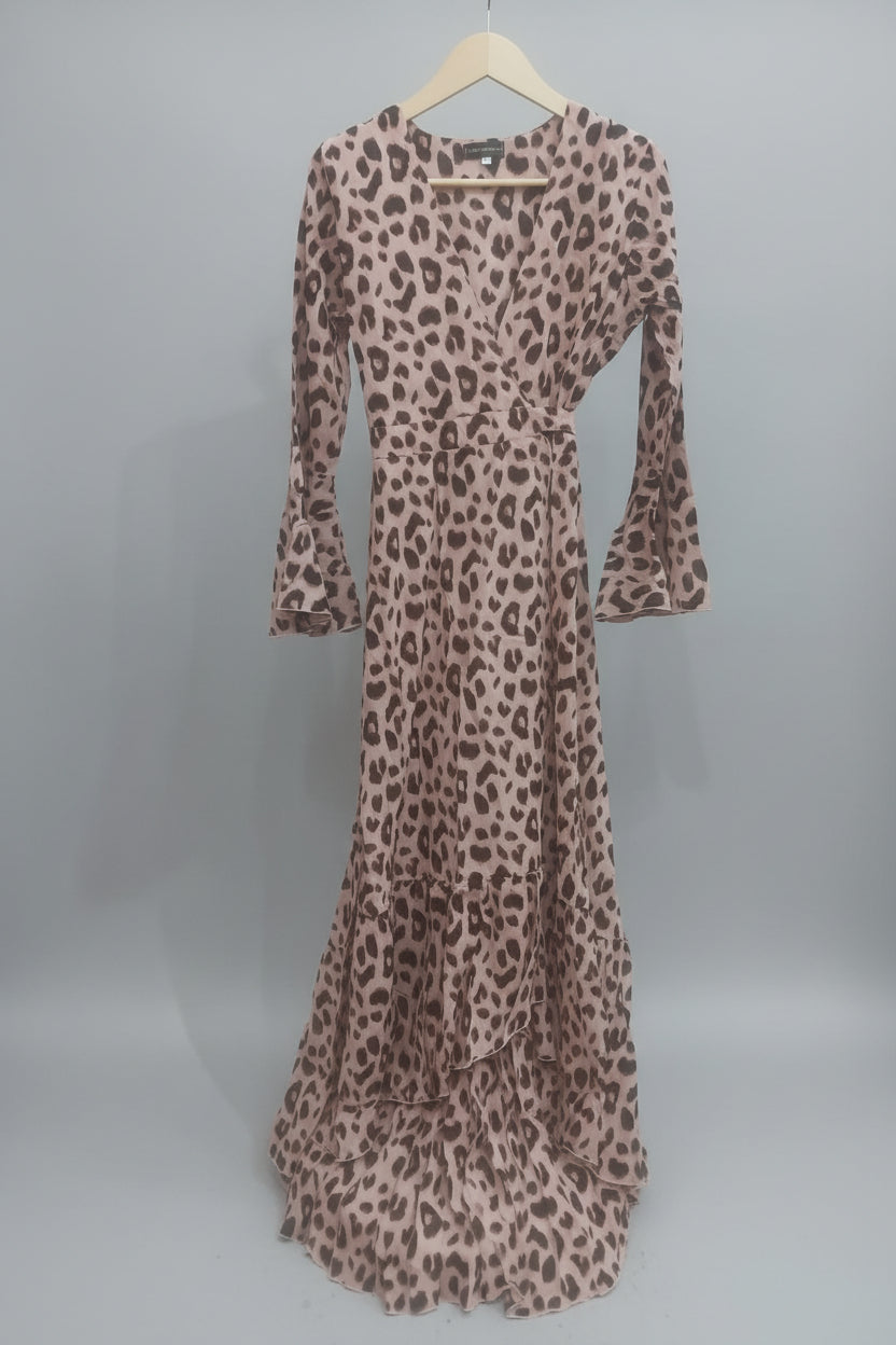 Kimono Trompet Long Print