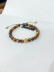 Earthy Beaded Bracelet with Mixed Stone Beads