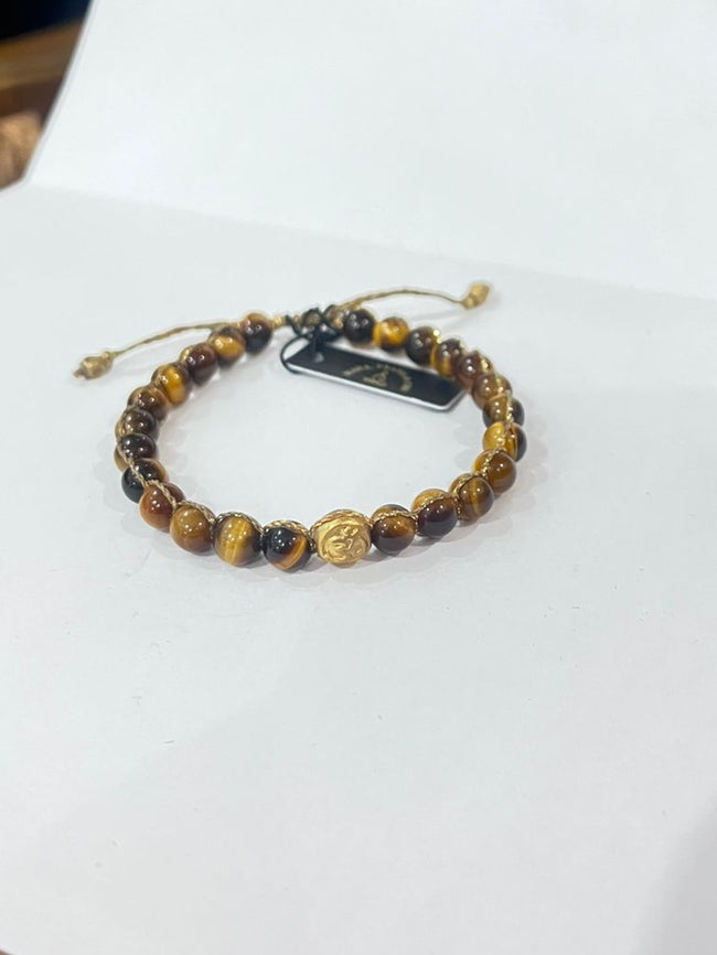 Earthy Beaded Bracelet with Mixed Stone Beads