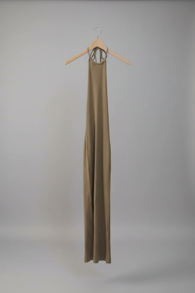 Halter Knit Dress