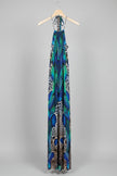 String Dress Peacock