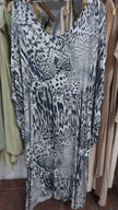 Tiger V-neck Kaftan